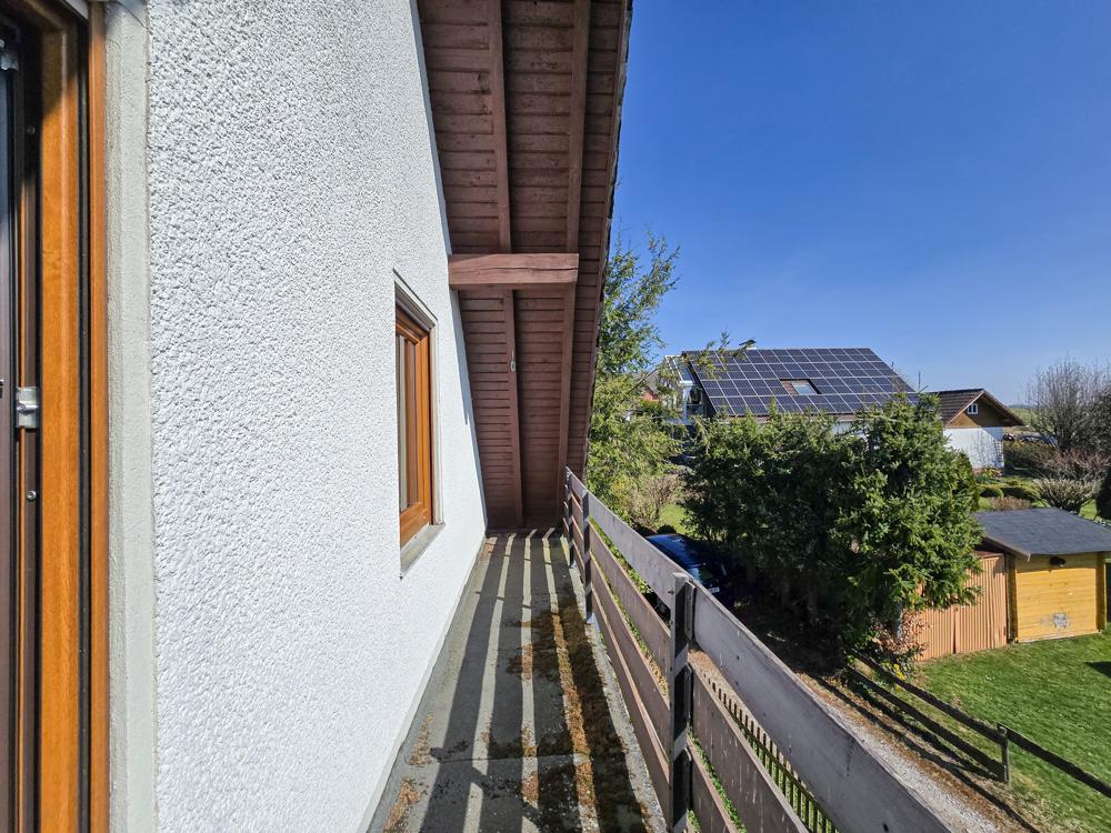 Balkon seitlich