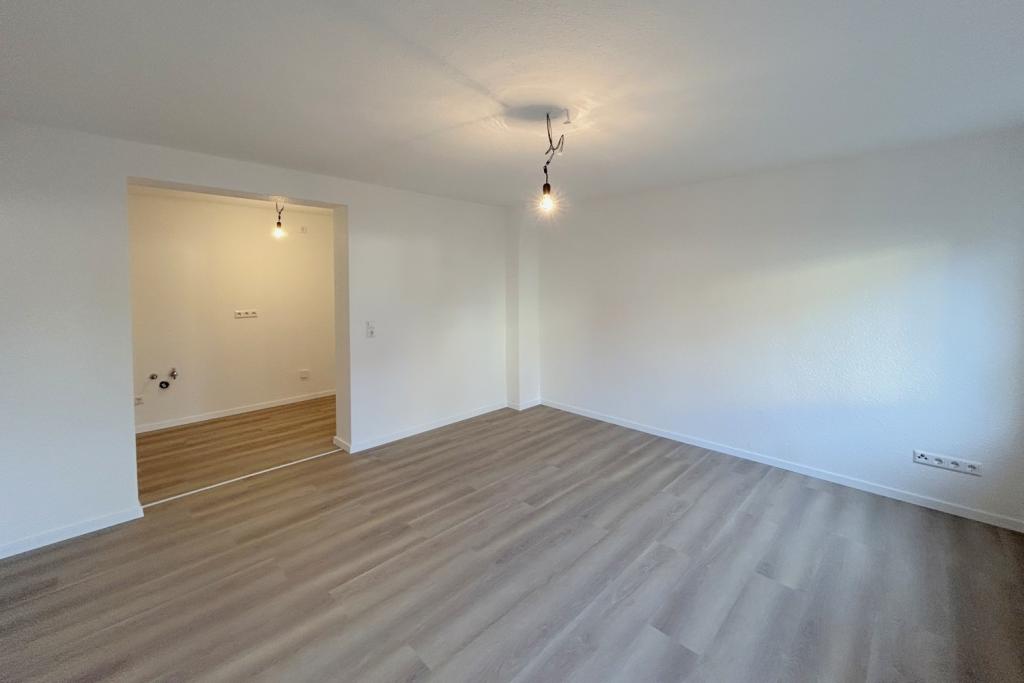 Wandöffnung zur offenen Küche