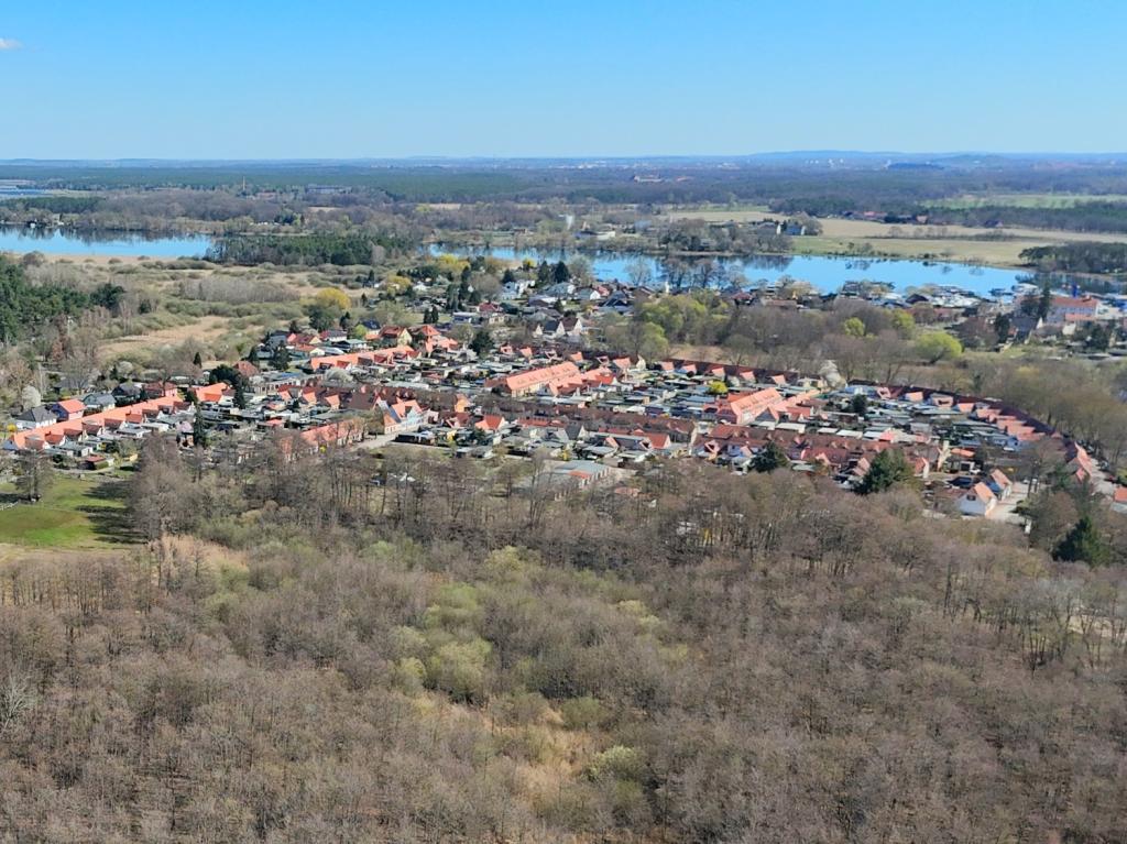 "Gartenstadt" aus der Vogelperspektive