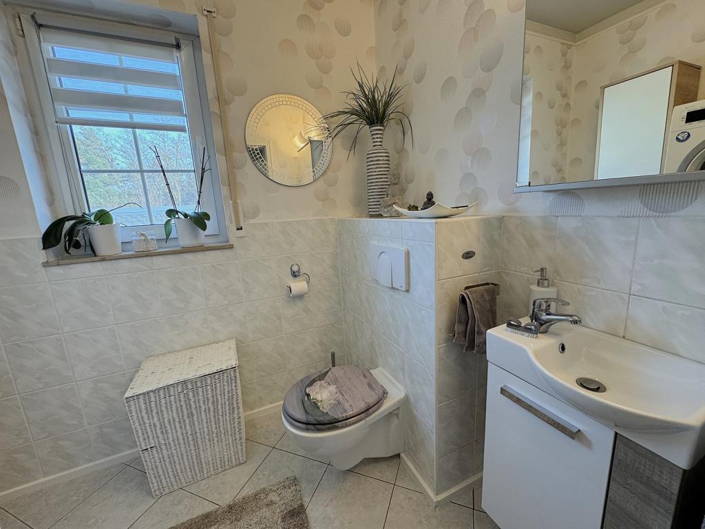 Gäste-WC im Erdgeschoss