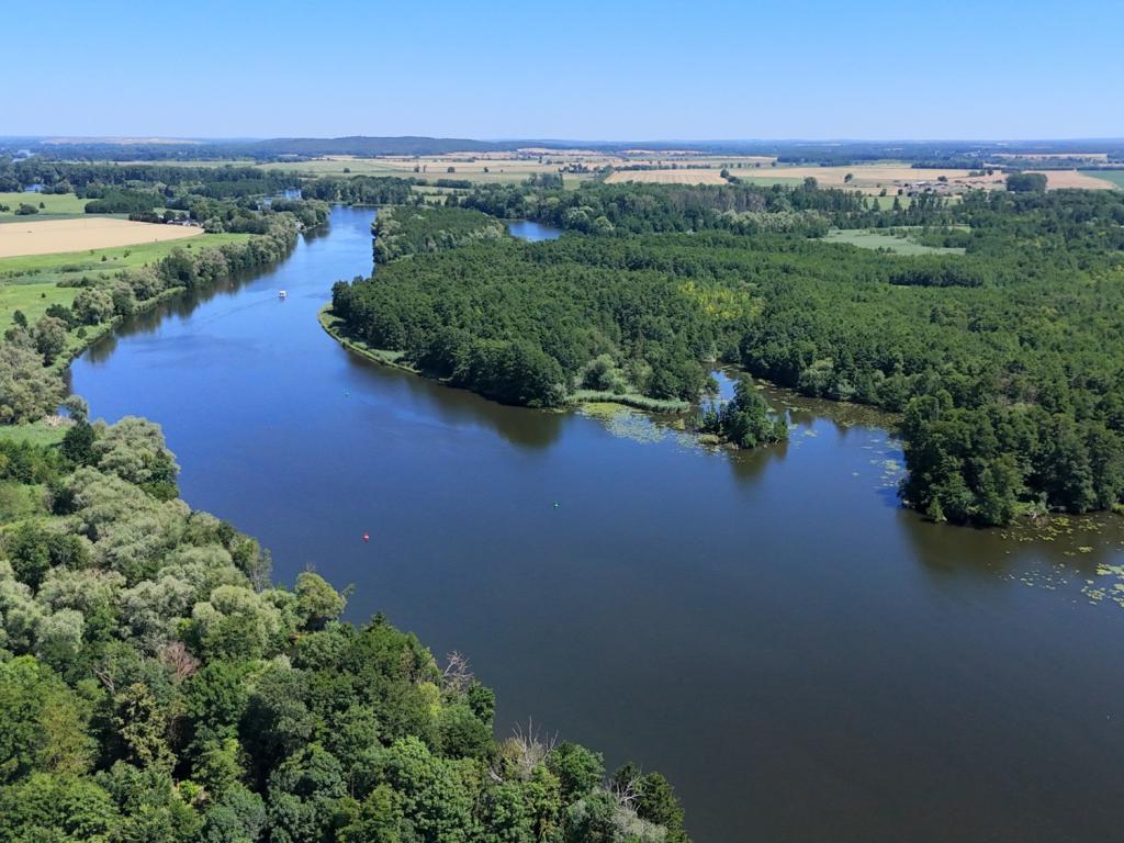 traumhafte Wasserlandschaft in Klein Kreutz