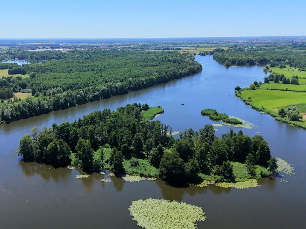 traumhafte Wasserlandschaft in Klein Kreutz