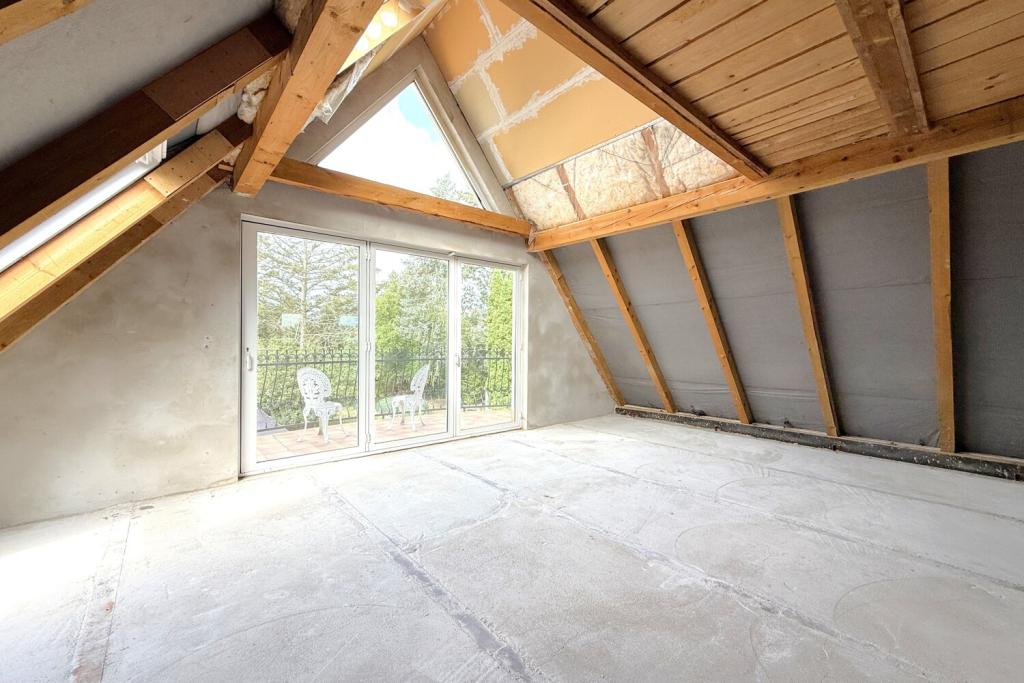 große Galerie mit Panoramafenster