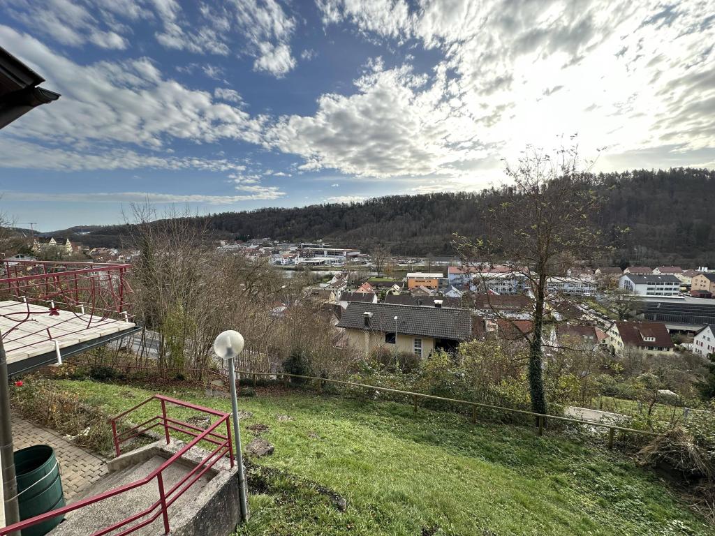 Blick von Saunaterrasse