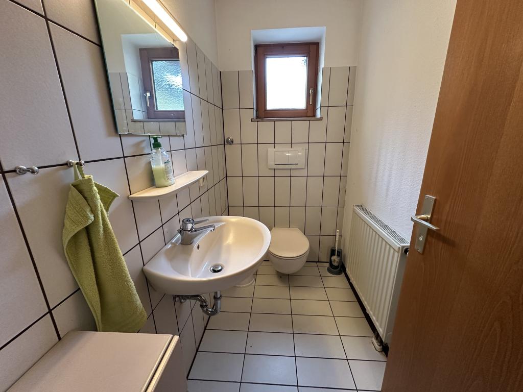 Toilette Obergeschoss