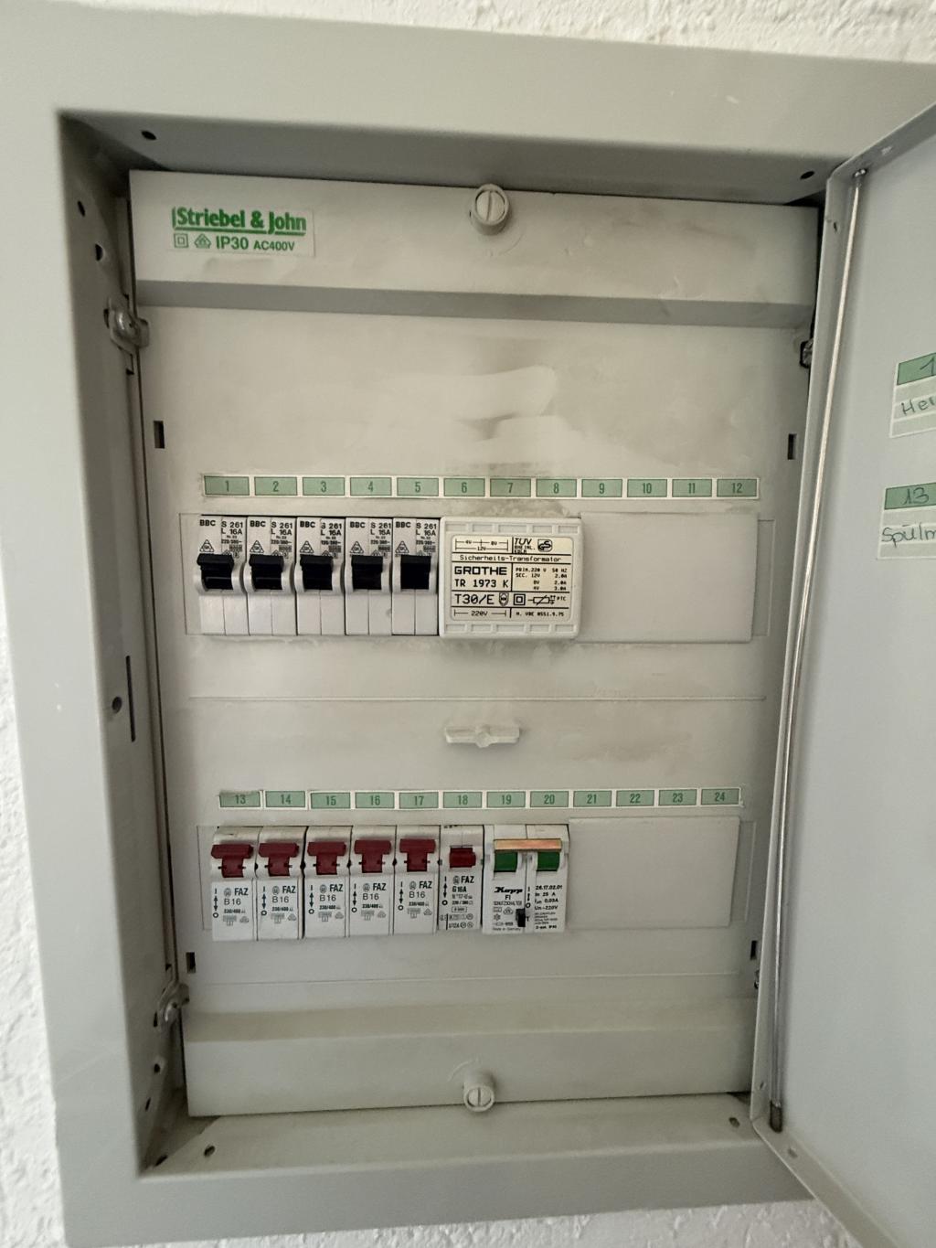 Elektrosicherungen EG