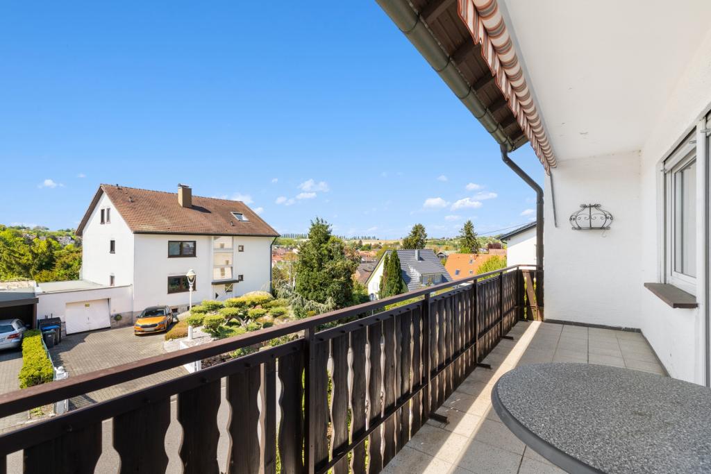 Erdgeschoss Balkon