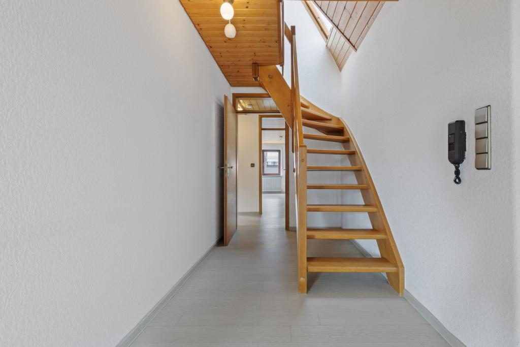 Treppenaufgang zum Speicher