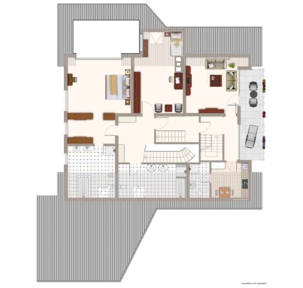 Dachgeschoss 1 Wohnhaus