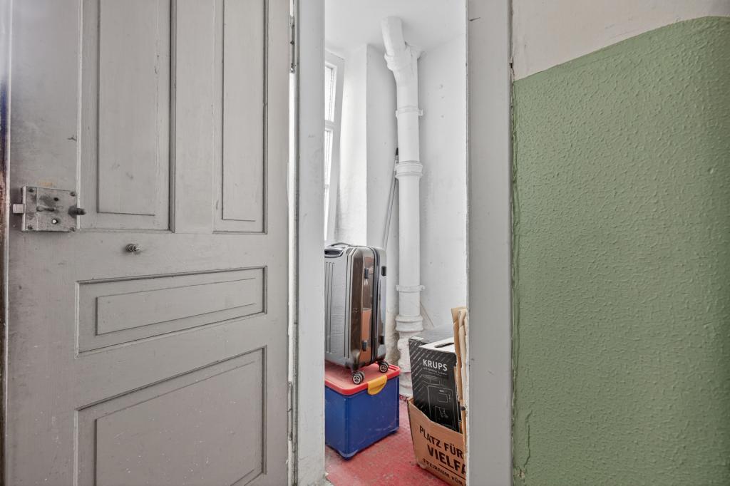 Abstellraum im Treppenhaus