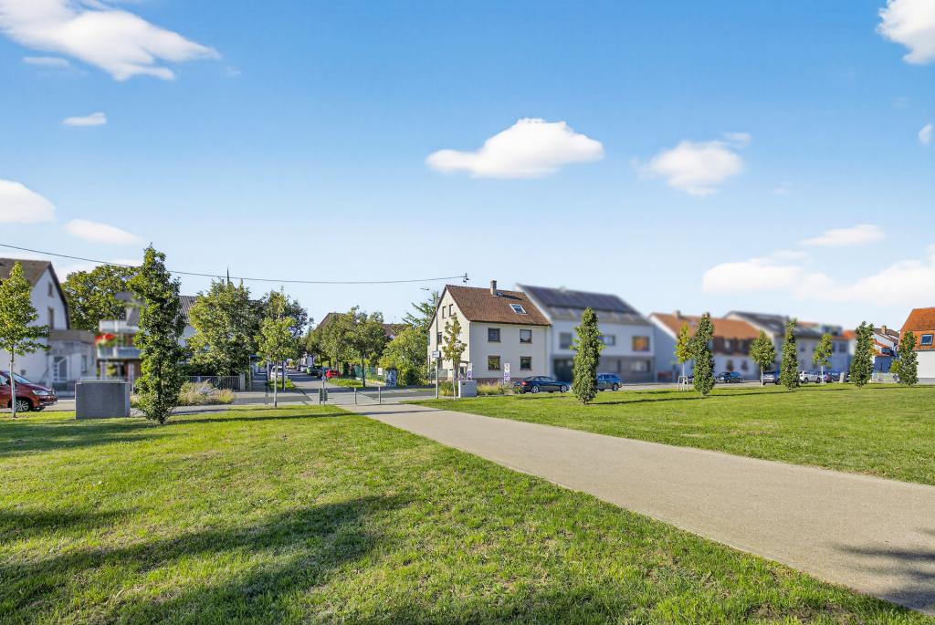 Blick vom Park