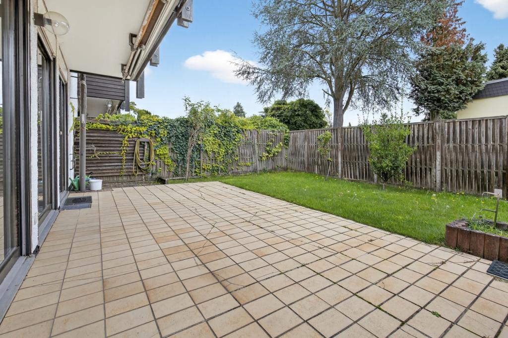 Terrasse und Garten