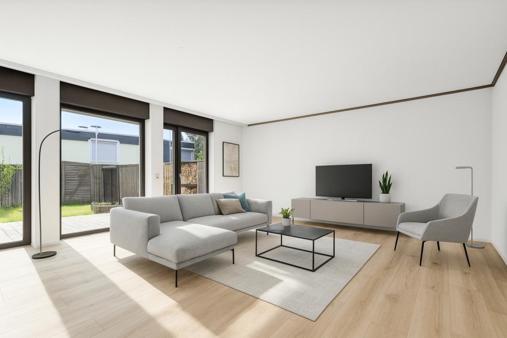 mit KI visualisiertes Wohnzimmer