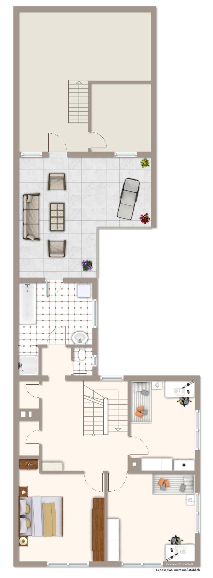 Grundriss Obergeschoss