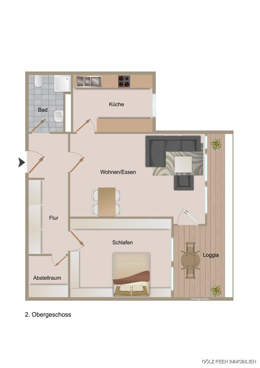 2. OG Grundriss