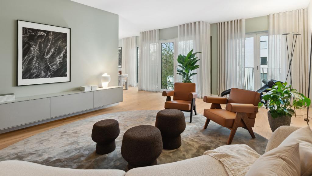 Ansicht Wohnen Musterwohnung