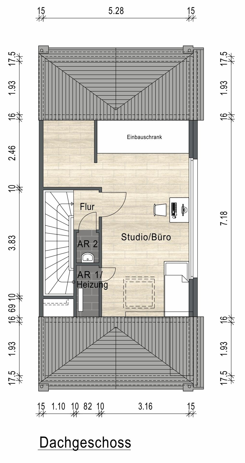 Grundriss DG