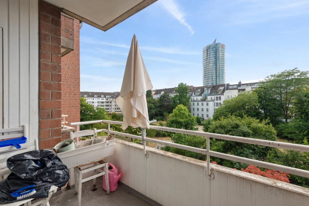 Balkon mit Aussicht