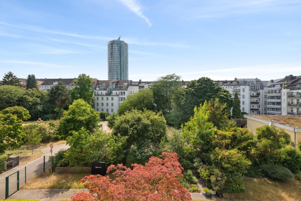 Aussicht vom Balkon