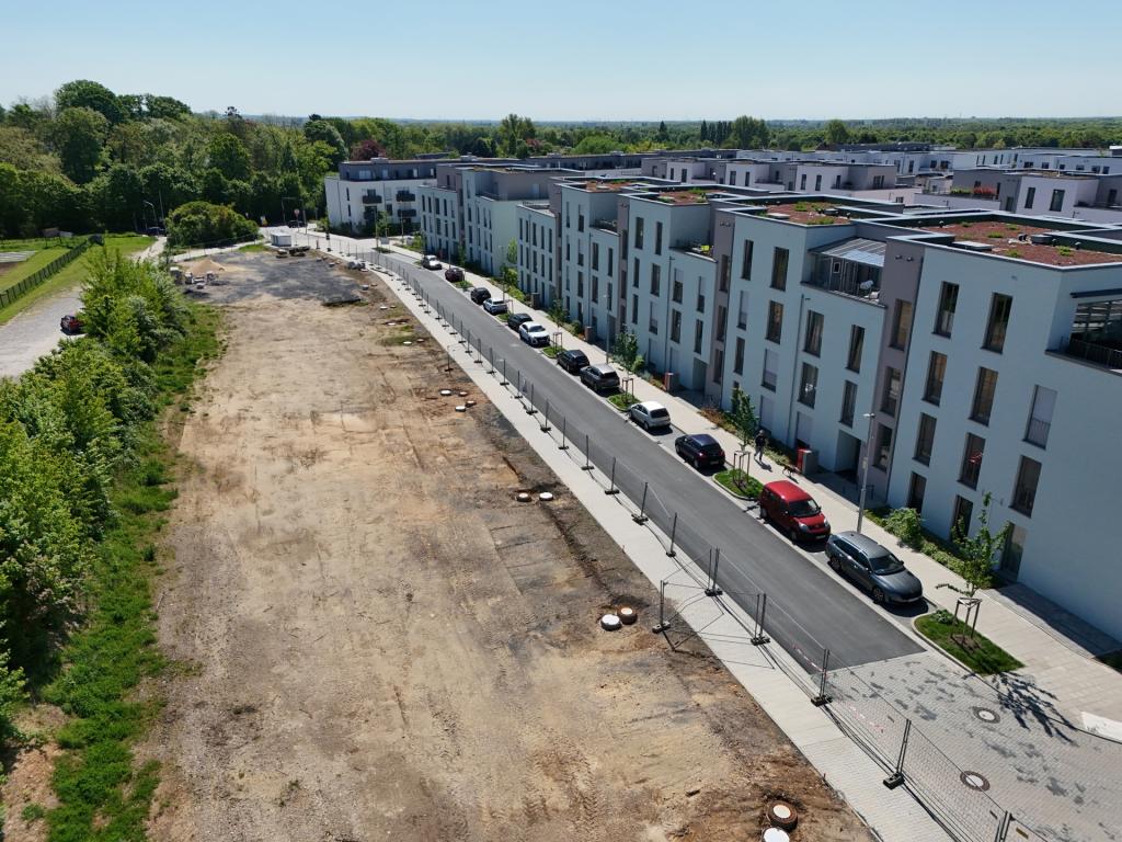 Sicht von Karl-Knödel-Straße