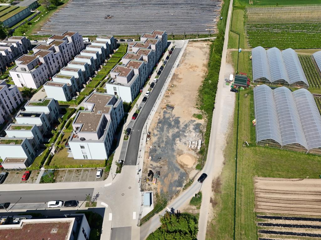 Sicht von Erkrather Landstraße