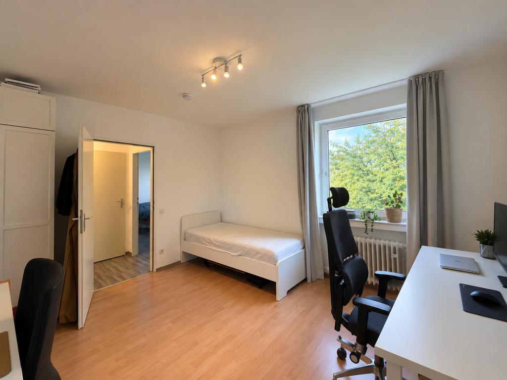 Geräumige 3-Zimmer-Wohnung mit Balkon und idealer Anbindung in ruhiger Lage von Benrath - Foto 5