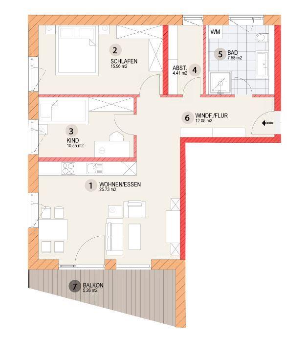 Wohnung 1