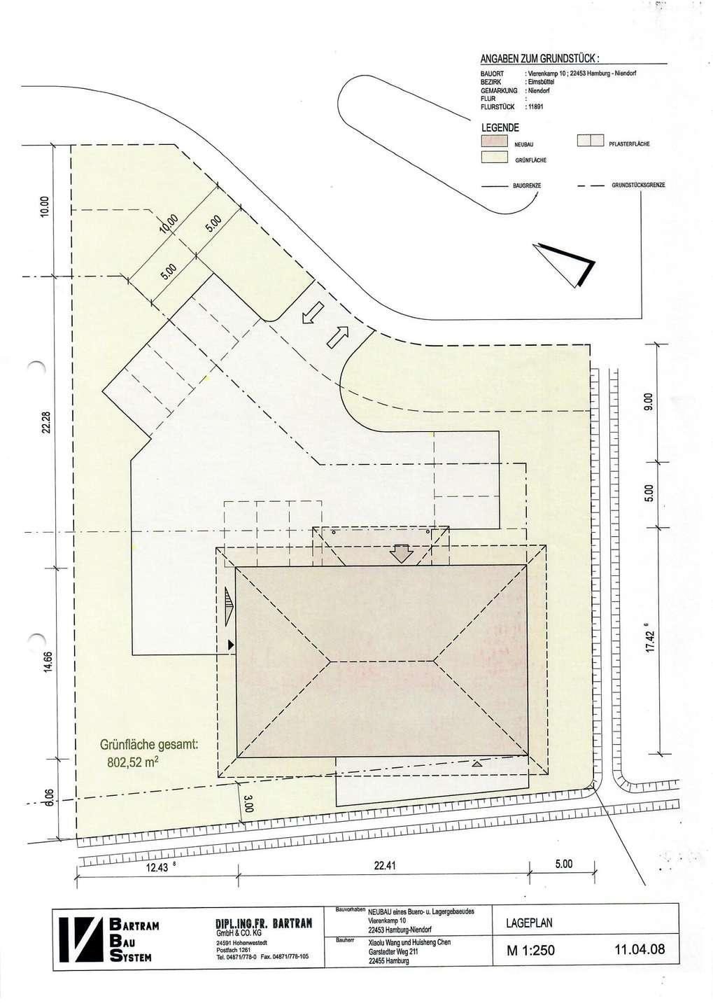 Vierenkamp Lageplan