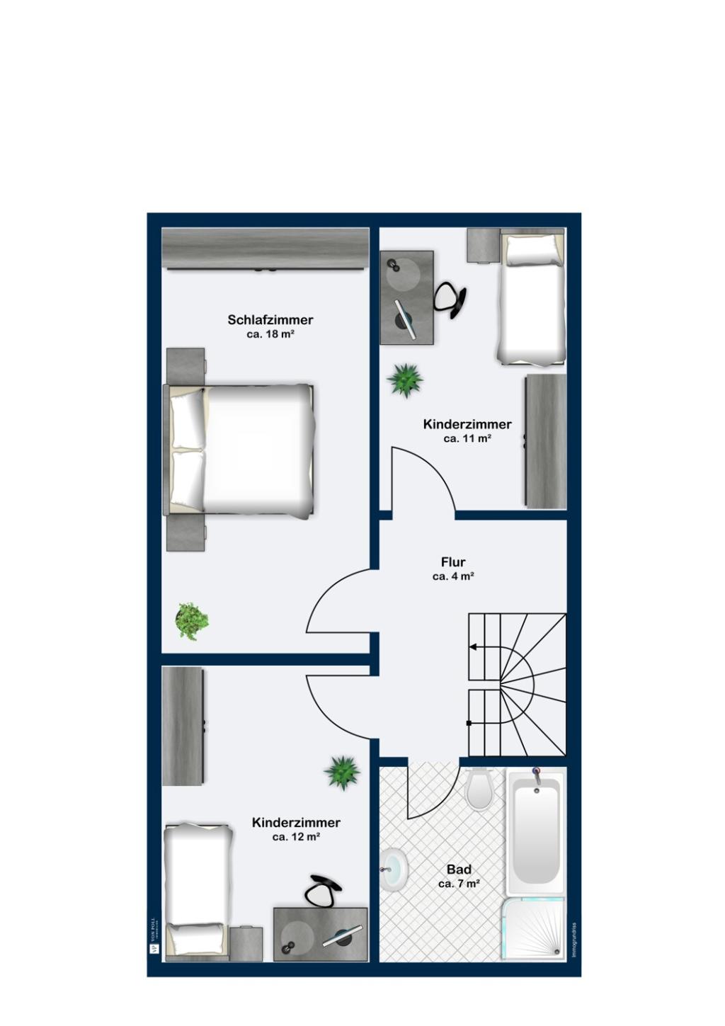 Grundriss OG