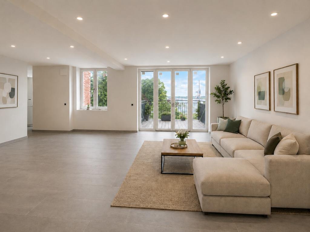 Zur Miete: Exklusive Rheinblick-Wohnung im Alten Hafenzollamt mit Concierge-Service - Foto 2