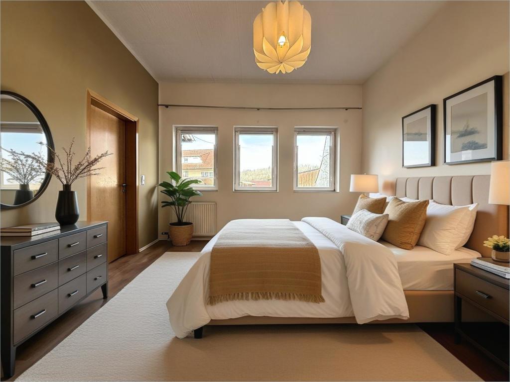 Schlafzimmer (möbliert)