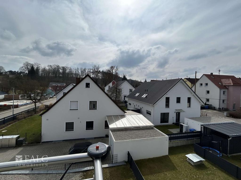 Ausblick Balkon