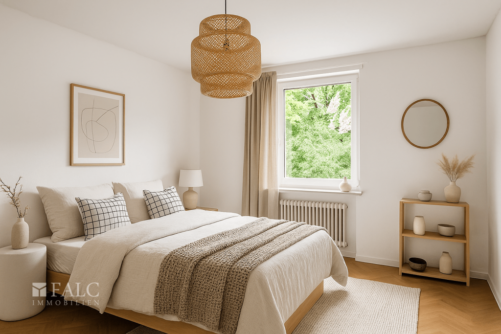 Einrichtungsbeispiel OG Schlafzimmer