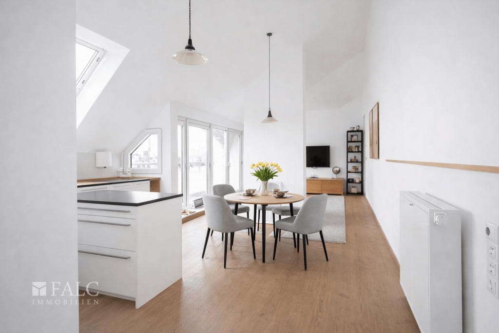 2-Zimmer-Dachgeschosswohnung mit Galerie & Innenhof-Terrasse - Photo 2