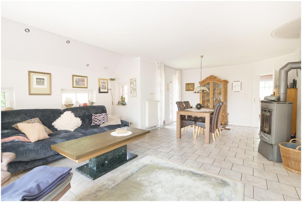 Wohnzimmer Esszimmer Kamin