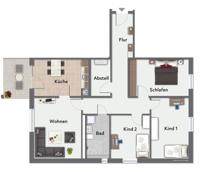 Lebensqualität im Neubaugebiet "Grünheide" - Stadtnah wohnen - im Grünen leben! - Photo 3