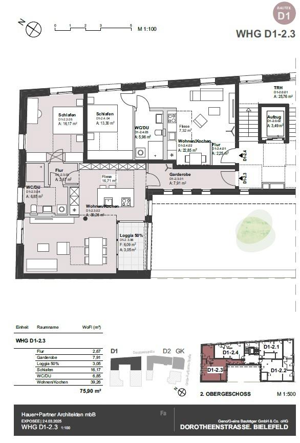 Grundriss D1-23