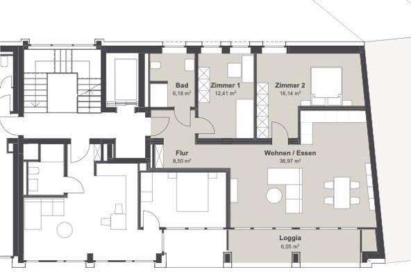 Grundriss E4-13W