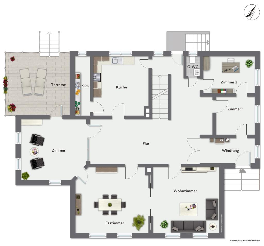 Grundriss Erdgeschoss