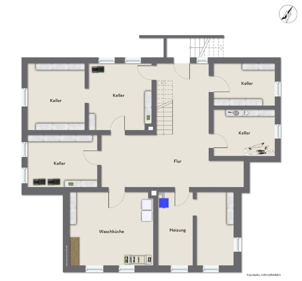 Grundriss Keller