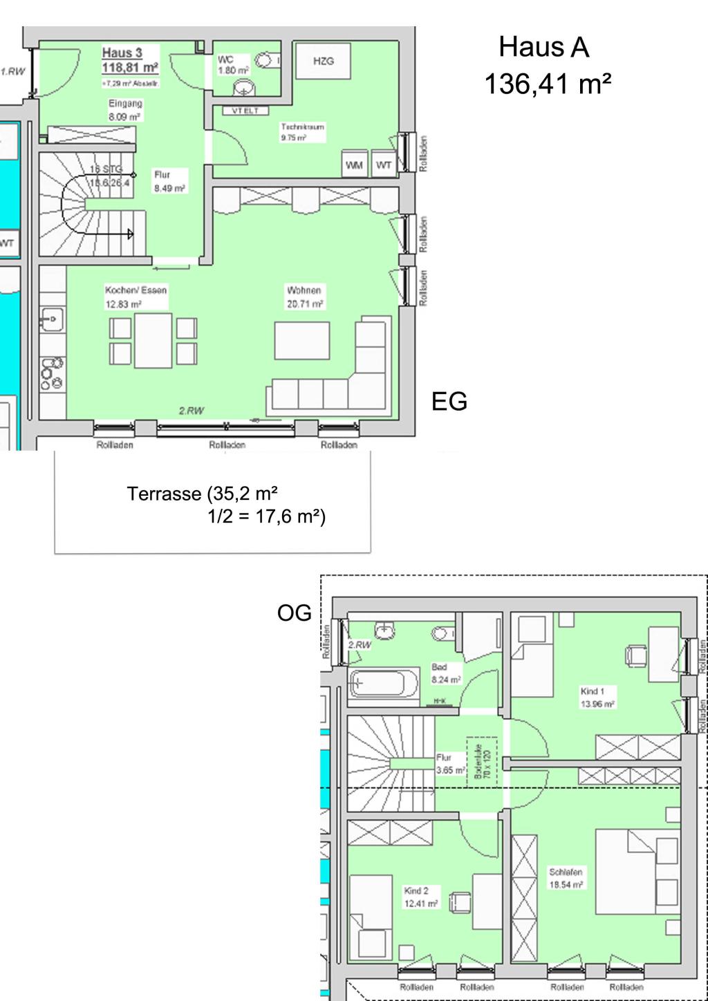 136,41 m²