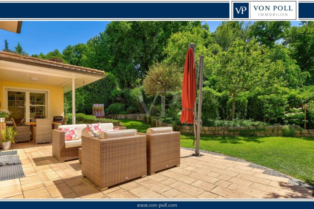 Villa im mediterranen Stil auf einzigartigem Grundstück mit Blick