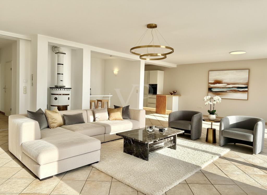 Wohnen, wo andere Urlaub machen - Sonnige Wohnung mit Skylineblick und eigenem Garten - Foto 3