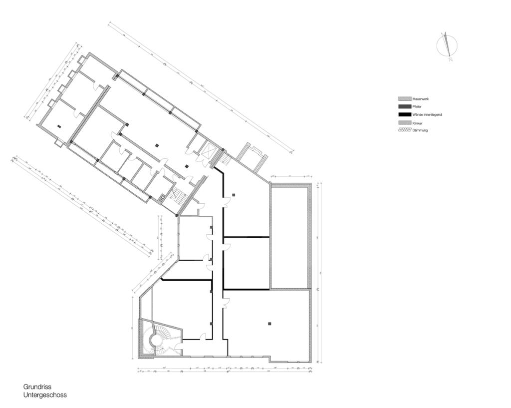 Grundriss Untergeschoss
