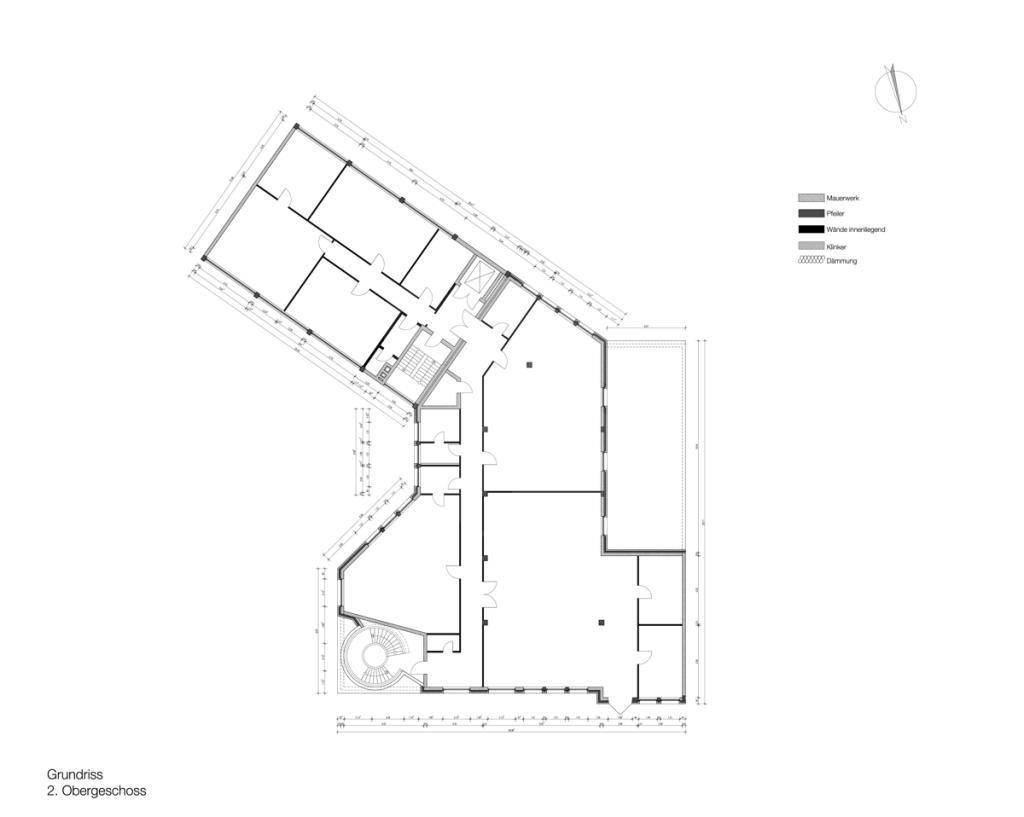 Grundriss 2. Obergeschoss