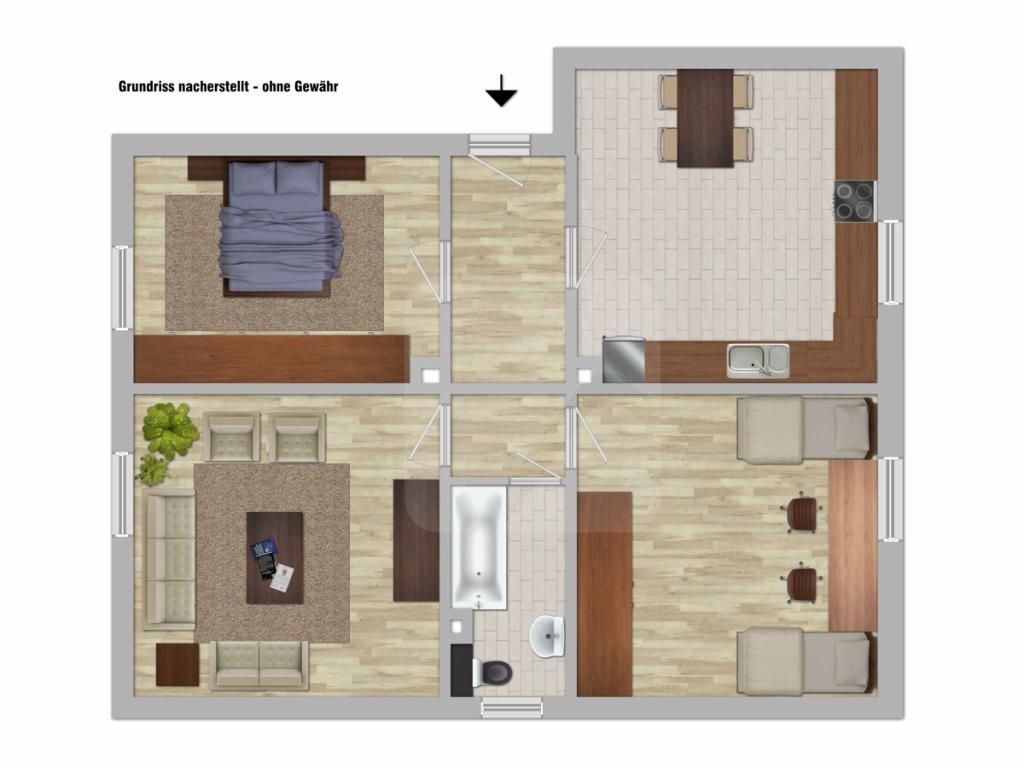 Lüdenscheid: Erdgeschoss, Renoviert, 3-Zimmer - Photo 2