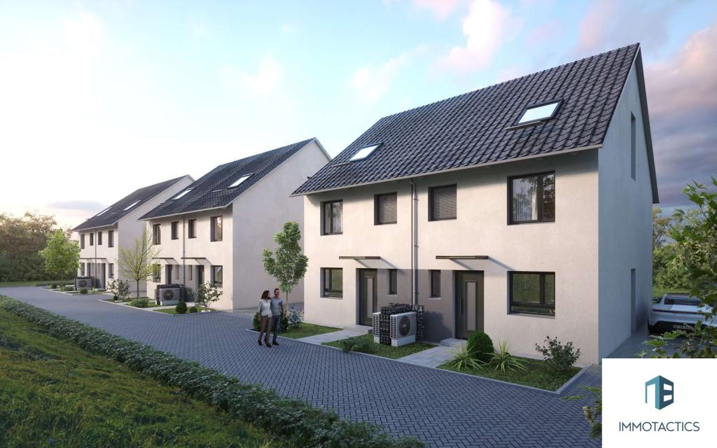 KfW 40 Doppelhaushälfte in Wallertheim mit niedrigen Nebenkosten - sorgenfrei einen Neubau mieten - Photo 2