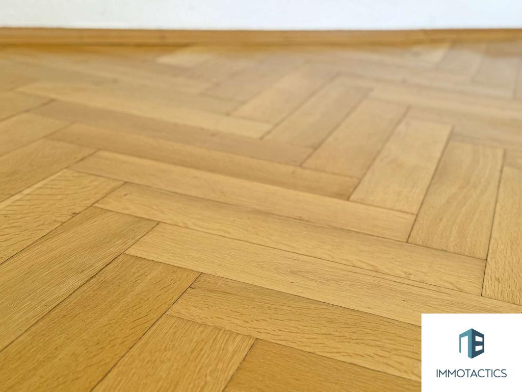Detailaufnahme Parkettboden 