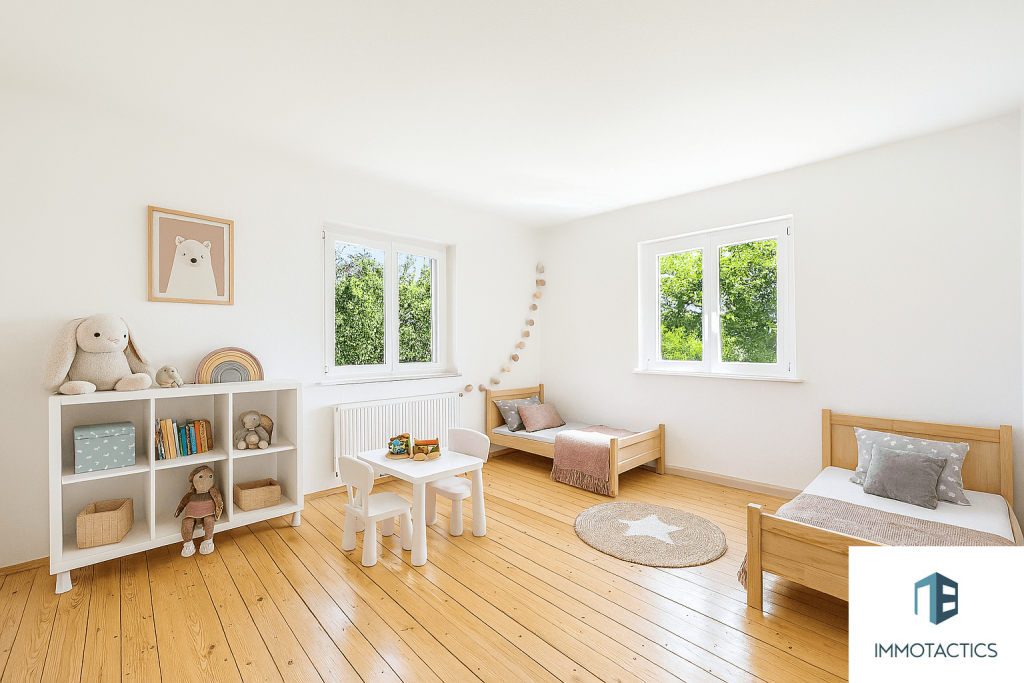 Kinderzimmer gestaged 