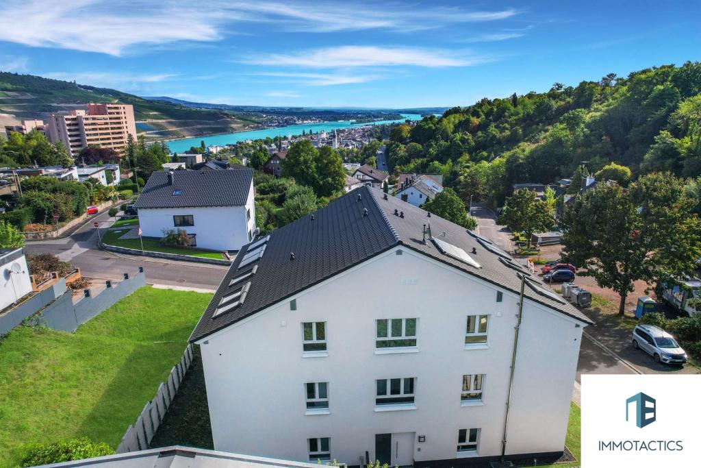 Blickrichtung des Balkons